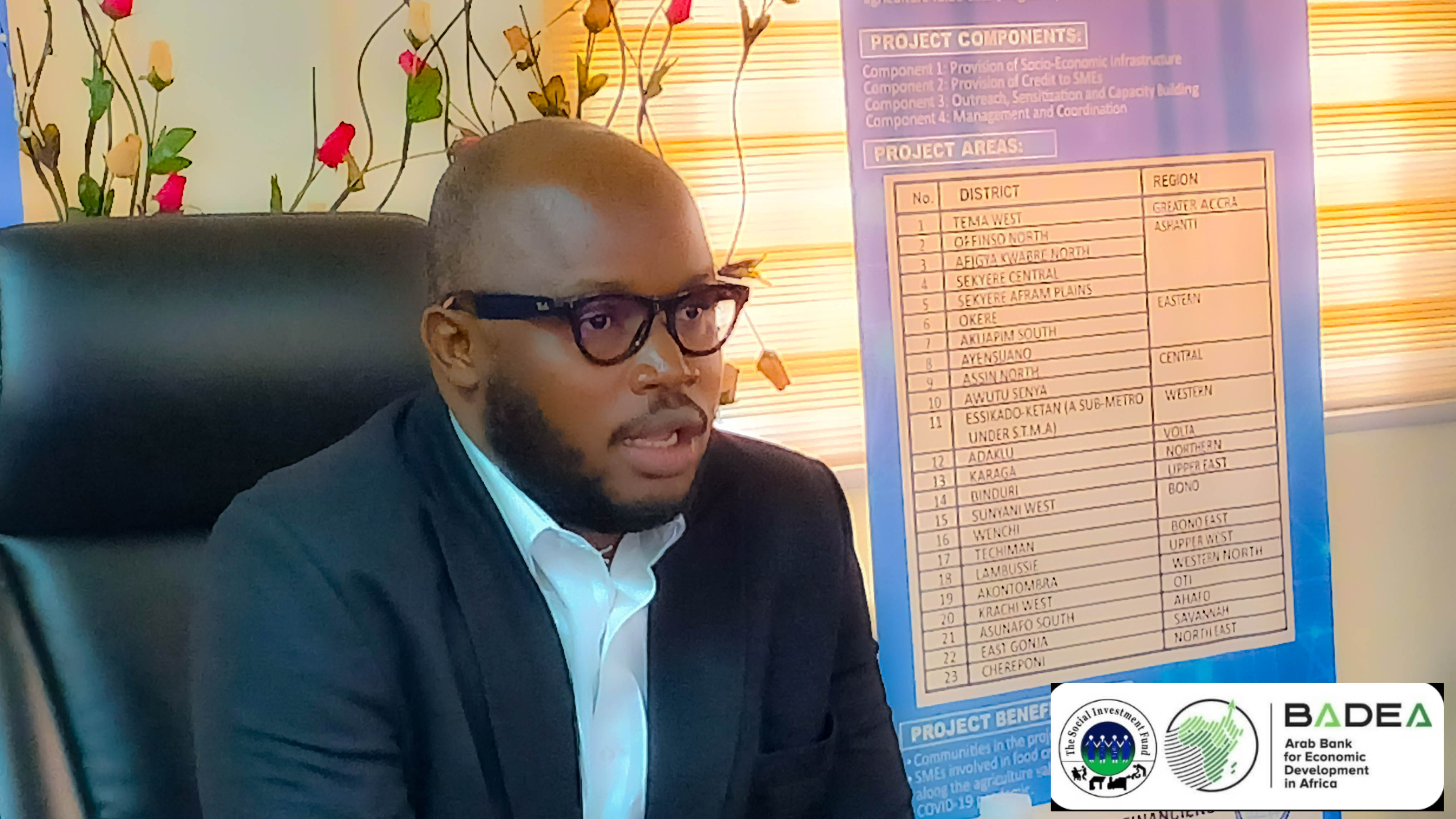 BADEA APPRAISAL MISSION MEETS WITH SIF & MINISTRY OF FINANCE