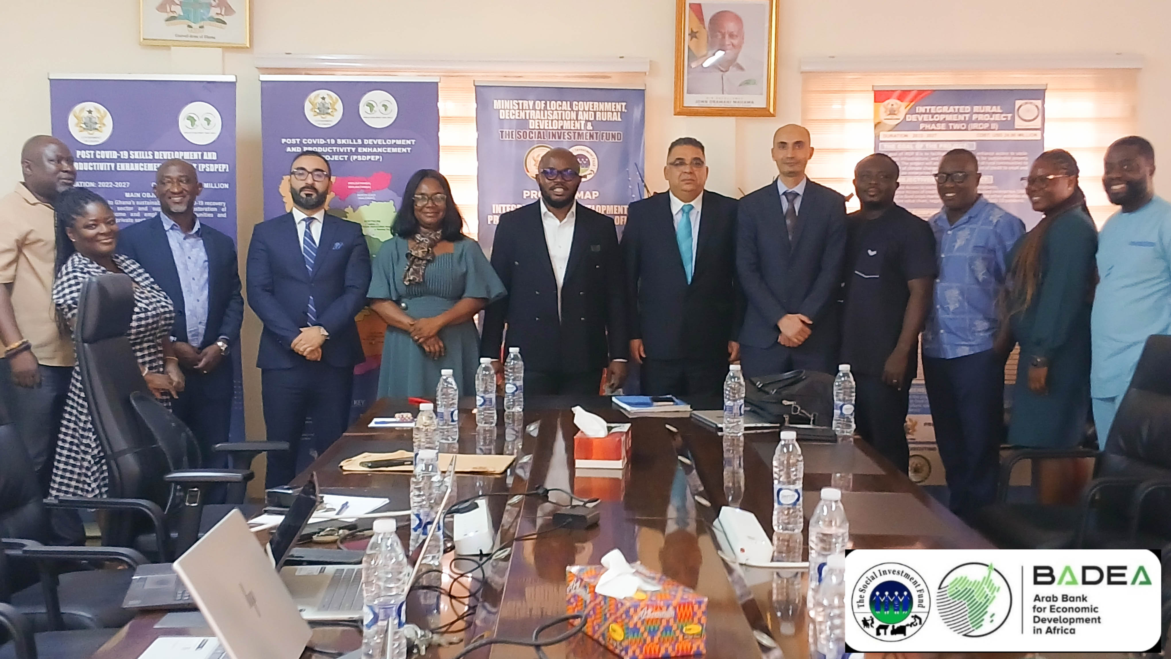 BADEA APPRAISAL MISSION MEETS WITH SIF & MINISTRY OF FINANCE